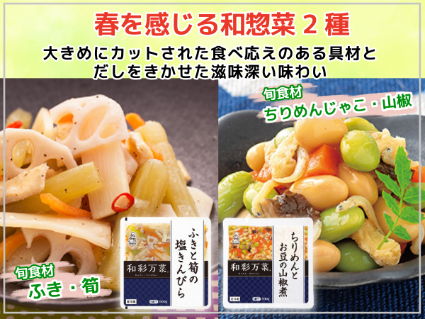 【期間限定】春を味わい尽くす!惣菜・サラダ調味料セット ※15セット限定