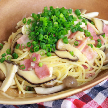 パスタの味付けに