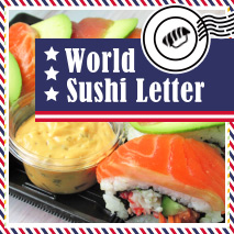 World Sushi Letter Top